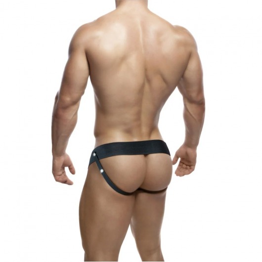 Телесный фаллопротез на черных эластичных ремнях 7 Inch Hollow Strap On - 17 см. - Blush Novelties - купить с доставкой в Москве