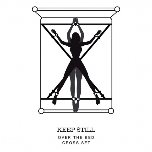 Набор для связывания на кровати Keep Still - Fifty Shades of Grey - купить с доставкой в Москве