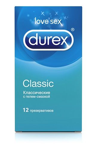 Классические презервативы Durex Classic - 12 шт. - Durex - купить с доставкой в Москве