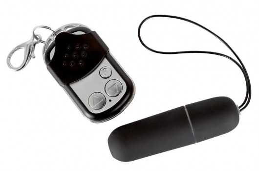 Чёрные вибротрусики Vibrating Panties с пультом управления - Orion