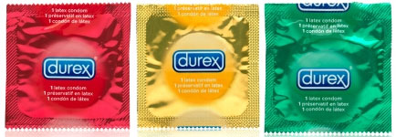 Презервативы с фруктовыми вкусами Durex Fruity Mix - 12 шт. - Durex - купить с доставкой в Москве