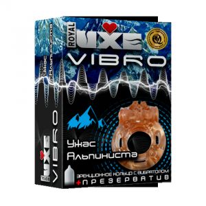Эрекционное виброкольцо Luxe VIBRO  Ужас Альпиниста - Luxe - в Москве купить с доставкой