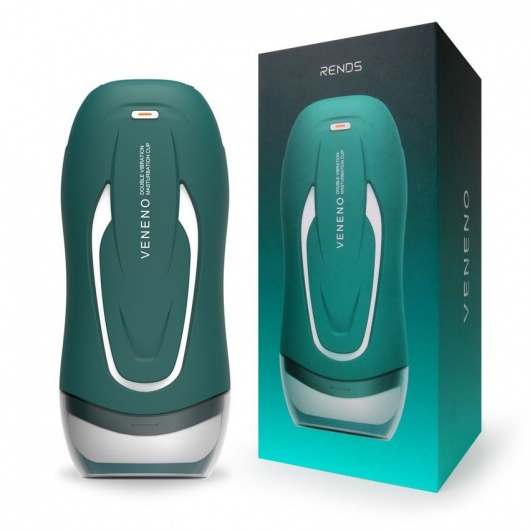 Зеленый вибромастурбатор с голосовым сопровождением Veneno - Rends - в Москве купить с доставкой