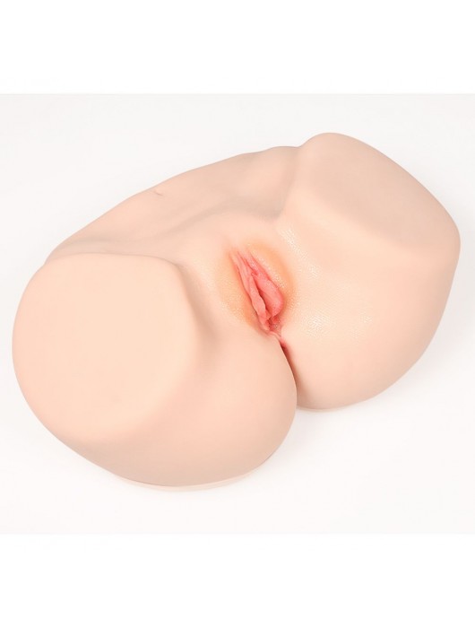 Мастурбатор-полуторс с двойным слоем материала Vanilla Onahole Real Vagina - KOKOS - в Москве купить с доставкой