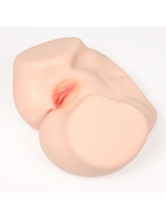 Мастурбатор-полуторс с двойным слоем материала Vanilla Onahole Real Vagina - KOKOS - в Москве купить с доставкой