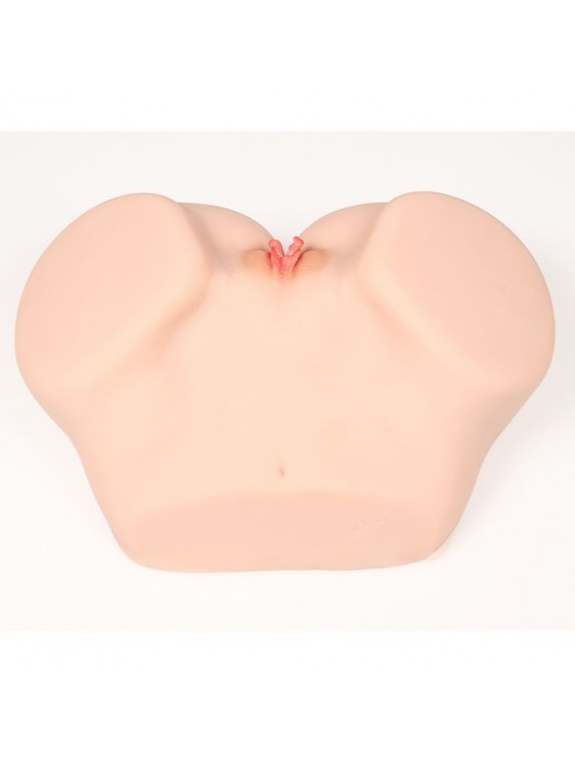 Мастурбатор-полуторс с двойным слоем материала Vanilla Onahole Real Vagina - KOKOS - в Москве купить с доставкой