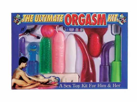 Разноцветный вибронабор The Ultimate Orgasm - Seven Creations