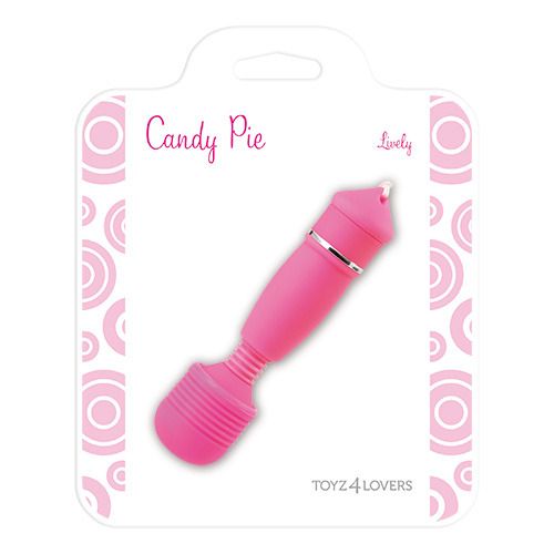 Розовый вибромассажер CANDY PIE LIVELY - Toyz4lovers