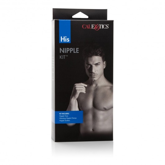 Эротический набор  для мужчин His Nipple Kit - California Exotic Novelties - купить с доставкой в Москве