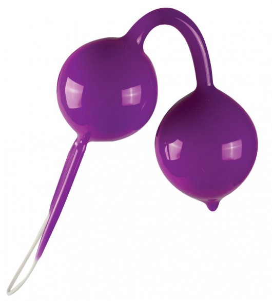Фиолетовые вагинальные шарики Geisha Purple - Shots Media BV