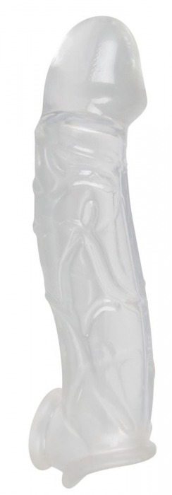 Прозрачная насадка на пенис с фиксацией Crystal Skin - Orion - в Москве купить с доставкой