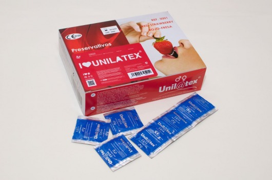Презервативы Unilatex Strawberry с клубничным ароматом - 144 шт. - Unilatex - купить с доставкой в Москве