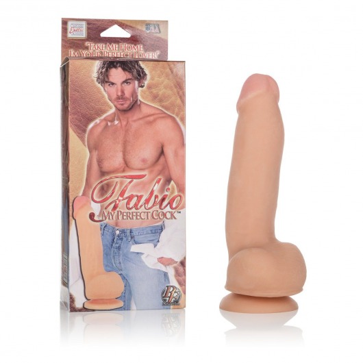 Фаллоимитатор Fabios Perfect Cock - 21,6 см. - California Exotic Novelties