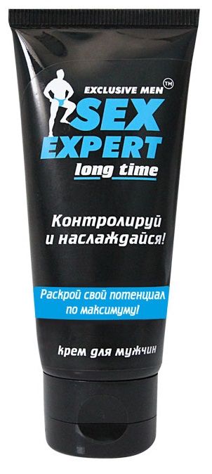 Пролонгирующий крем для мужчин Sex Expert Long Time - 40 гр. - Биоритм - купить с доставкой в Москве