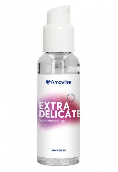 Гель на водной основе Amovibe Extra Delicate - 100 мл. - Amovibe - купить с доставкой в Москве