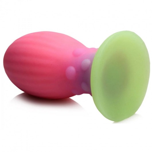 Розовая пробка-яйцо XL Xeno Egg - 17,6 см. - XR Brands
