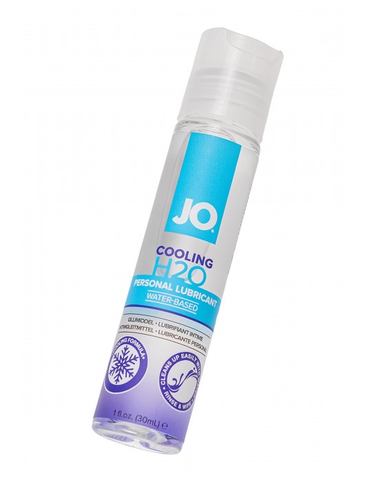 Охлаждающий лубрикант на водной основе JO H2O COOLING - 30 мл. - System JO - купить с доставкой в Москве