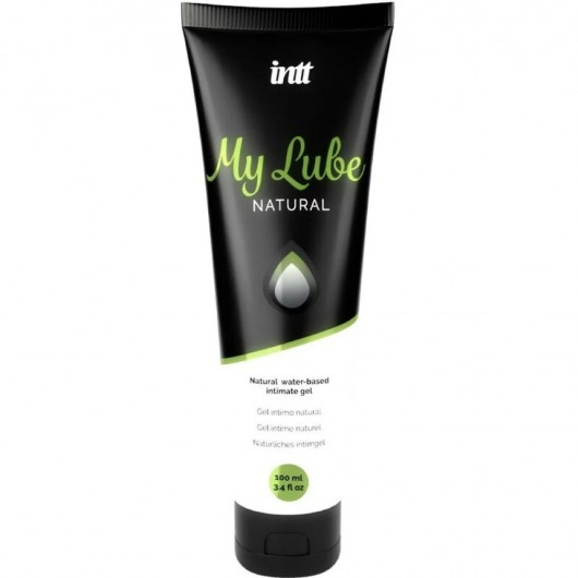 Увлажняющий гель-лубрикант на водной основе  для тела My Lube Natural - 100 мл. - INTT - купить с доставкой в Москве