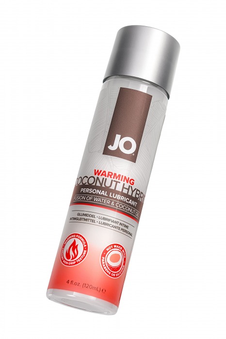 Водно-масляный лубрикант с разогревающим эффектом Hybrid Lubricant WARMING - 120 мл. - System JO - купить с доставкой в Москве