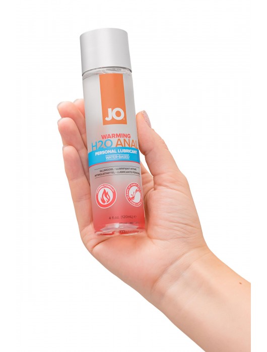Анальный согревающий лубрикант на водной основе JO Anal H2O Warming - 120 мл. - System JO - купить с доставкой в Москве