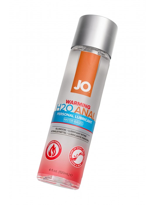 Анальный согревающий лубрикант на водной основе JO Anal H2O Warming - 120 мл. - System JO - купить с доставкой в Москве