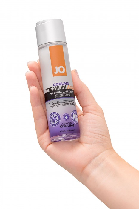 Анальный охлаждающий лубрикант на силиконовой основе JO Anal Premium COOLING - 120 мл. - System JO - купить с доставкой в Москве