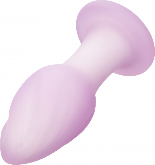 Сиреневая анальная пробка Ridge Probe с вибрацией - 9,5 см. - California Exotic Novelties