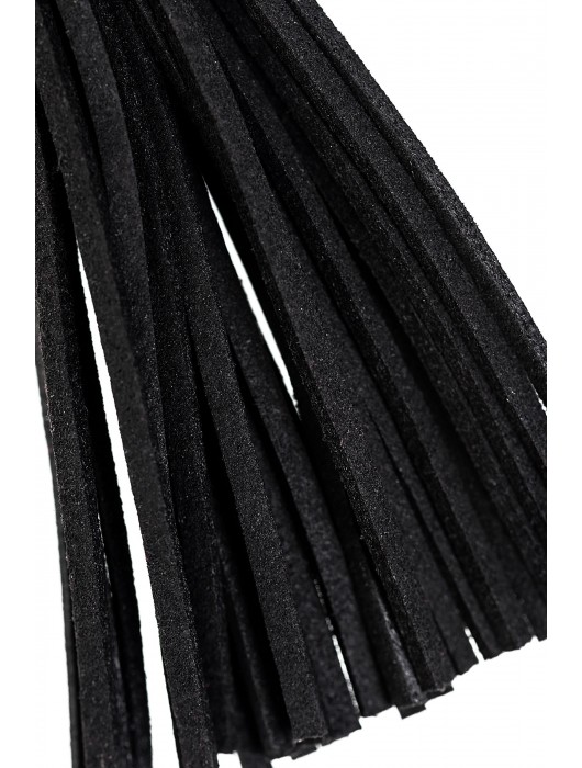 Зажимы на соски «Прищепки» с черными кисточками из замши - Pecado - купить с доставкой в Москве