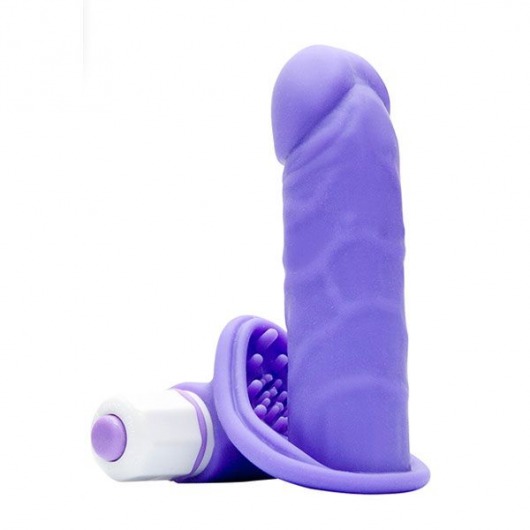 Фиолетовый вибростимулятор SEE YOU FINGERING PURPLE - Dream Toys