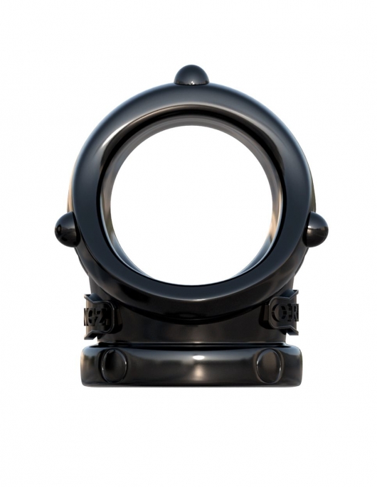 Черное эрекционное кольцо Rock Hard Cock Pipe - Pipedream - в Москве купить с доставкой