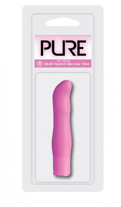 Фиолетовый мини-вибромассажёр PURE 3.5INCH VIBRATOR PURPLE - 9 см. - NMC