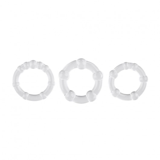 Набор из 3 эрекционных колец Erection Rings Set - Selopa - в Москве купить с доставкой