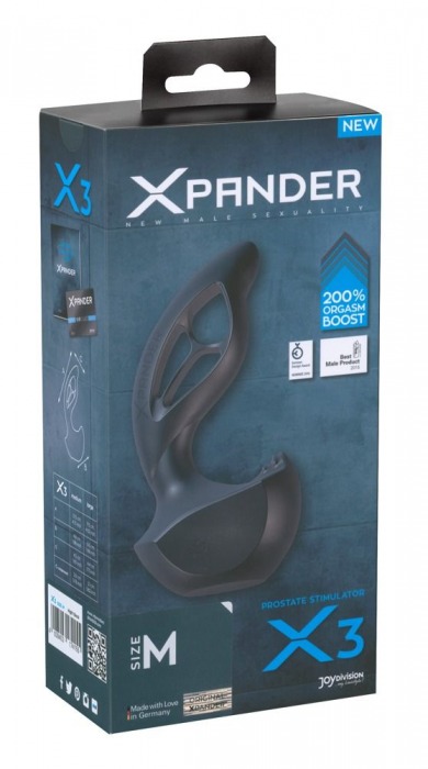 Стимулятор простаты JoyDivision Xpander X3 Size M - Joy Division - в Москве купить с доставкой