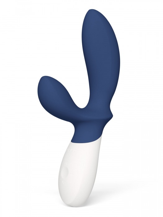 Синий вибромассажер простаты Lelo Loki Wave 2 - 19,6 см. - Lelo - в Москве купить с доставкой