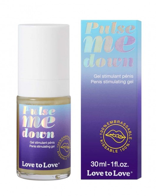 Стимулирующий гель для пениса Pulse Me Down - 30 мл. - Love to Love - купить с доставкой в Москве