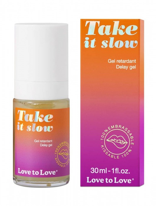 Пролонгирующий гель для мужчин Take It Slow - 30 мл. - Love to Love - купить с доставкой в Москве