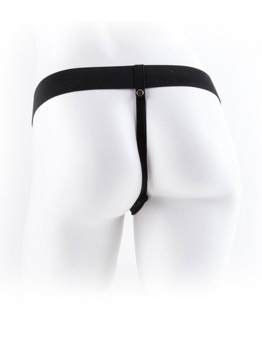 Фаллопротез телесного цвета Hollow Strap-On - 29 см. - Pipedream - купить с доставкой в Москве