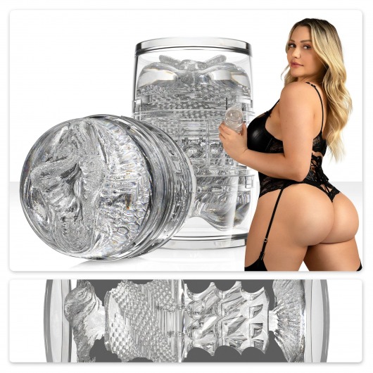 Прозрачный двусторонний мастурбатор Fleshlight Quickshot Mia Malkova - Fleshlight - в Москве купить с доставкой