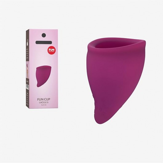 Менструальная чаша Fun Cup Size B - Fun Factory - купить с доставкой в Москве