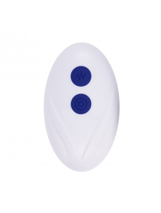 Синее эрекционное виброкольцо с клиторальной подушечкой и пультом ДУ Adjustable Fun Ring - Zero Tolerance - в Москве купить с доставкой