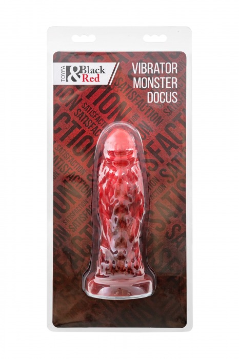 Силиконовый вибратор Monster Docus - 21,7 см. - ToyFa
