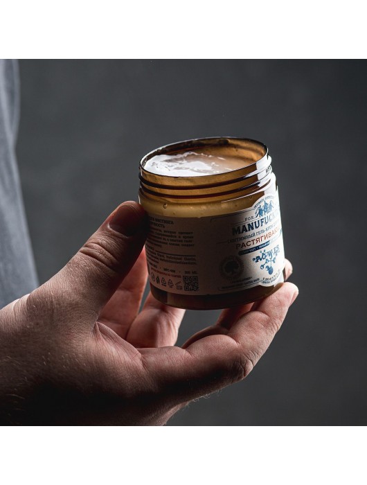 Растягивающий интимный гель-крем для фистинга с коллагеном - 200 мл. - MANUFUCKTURE - купить с доставкой в Москве