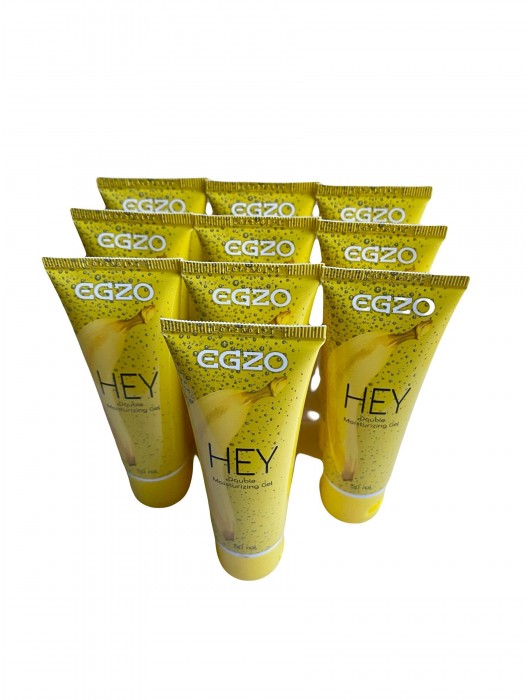 Набор из 10 анальных лубрикантов на водной основе Egzo Hey (по 50 мл.) - EGZO - купить с доставкой в Москве