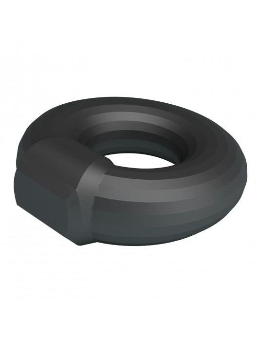 Черное эрекционное кольцо Kayke - Baile - в Москве купить с доставкой