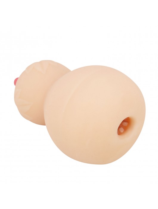 Телесный мастурбатор с соском Calabash - Baile - в Москве купить с доставкой