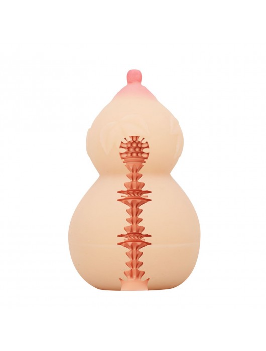 Телесный мастурбатор с соском Calabash - Baile - в Москве купить с доставкой