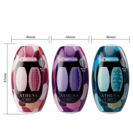 Набор из 15 мастурбаторов Athena - Baile - в Москве купить с доставкой