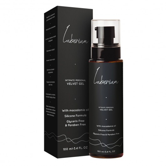 Интимный гель на силиконовой основе с маслом макадамии Luberium Velvel Gel - 100 мл. - Luberium - купить с доставкой в Москве