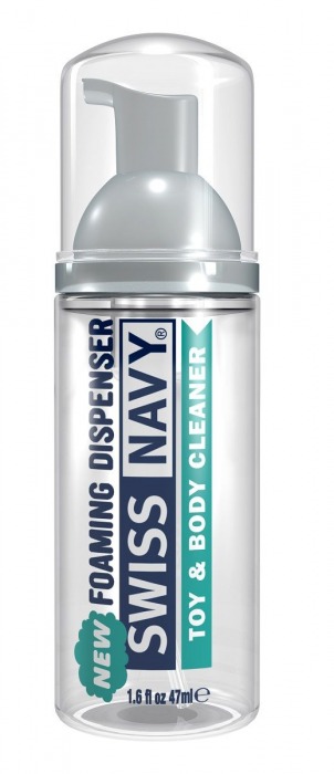 Очищающая пенка для игрушек и тела Toy   Body Cleaner Foamer - 47 мл. - Swiss navy - купить с доставкой в Москве