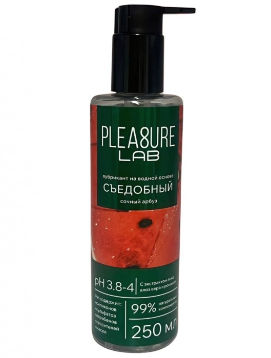 Лубрикант на водной основе Pleasure Lab с ароматом арбуза - 250 мл. - Pleasure Lab - купить с доставкой в Москве